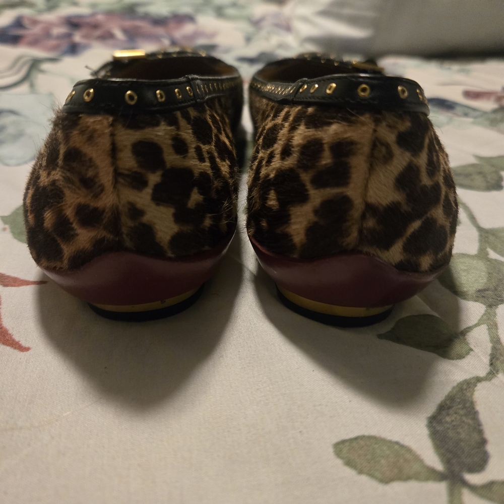 Salvatore Ferragamo Leopard Print Women's Flats - Picture 12 of 16